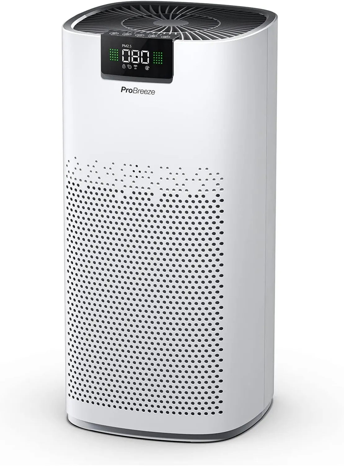 Pro Breeze Hochleistungs-Luftreiniger mit HEPA 13, UV-C und Aktivkohle für Räume bis 140 m²