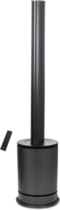Emerio 3in1 Raumklimagerät mit Heizfunktion, Ventilator und Luftreiniger, HEPA 13, UVC-Technologie, langlebiger DC-Motor, Fernbedienung, Timer, Schwarz
