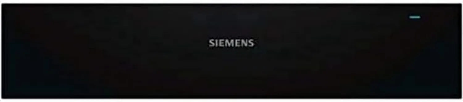 Siemens BI510CNR0 iQ500 Wärmeschublade, Edelstahl/Schwarz, Grifflos, Push-Pull-Öffnung