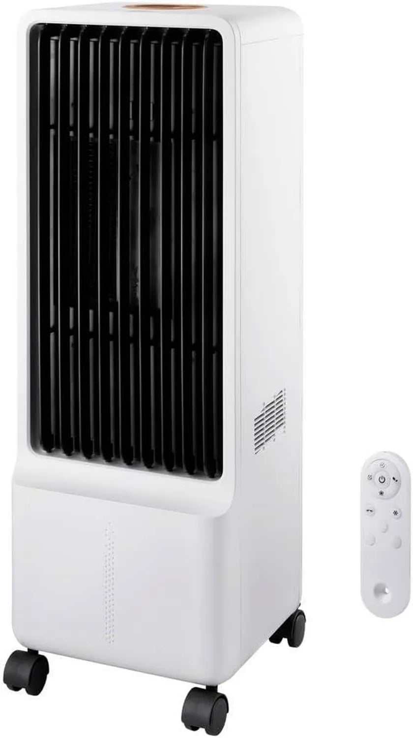 Sygonix Oszillierender Luftkühler, 50 W, mit Fernbedienung und Timer, Weiß, 272 x 270 x 942 mm