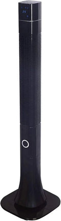 Design-Turmventilator mit Ionisator und Fernbedienung, 3 Geschwindigkeiten, 75° Oszillation, 60 W, leiser Luftreiniger
