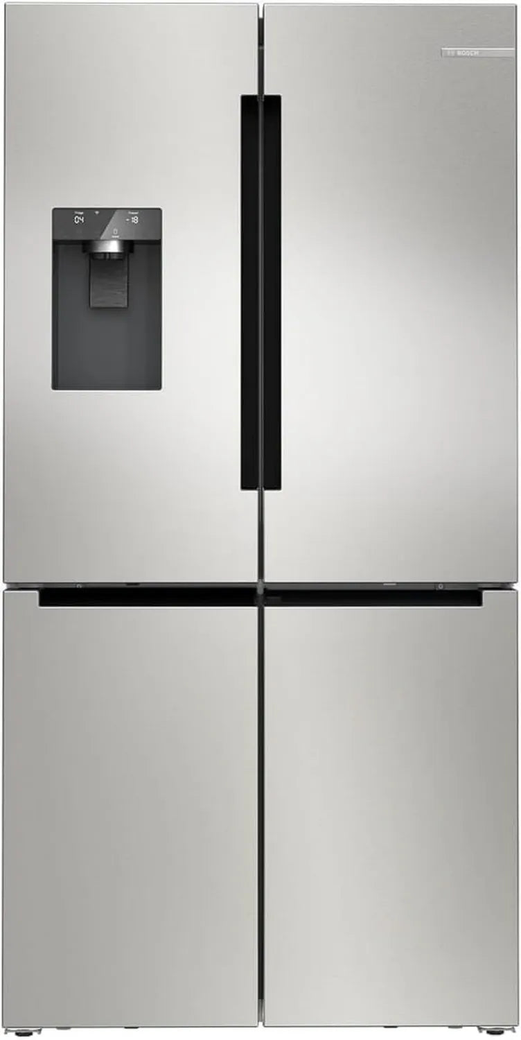 Bosch Serie 6 Smarter French Door Kühlschrank, 183x90,5 cm, 375L Kühlteil, 199L Gefrierteil, noFrost, Eis- und Wasserspender, VitaFresh XXL, Anti-Fingerprint