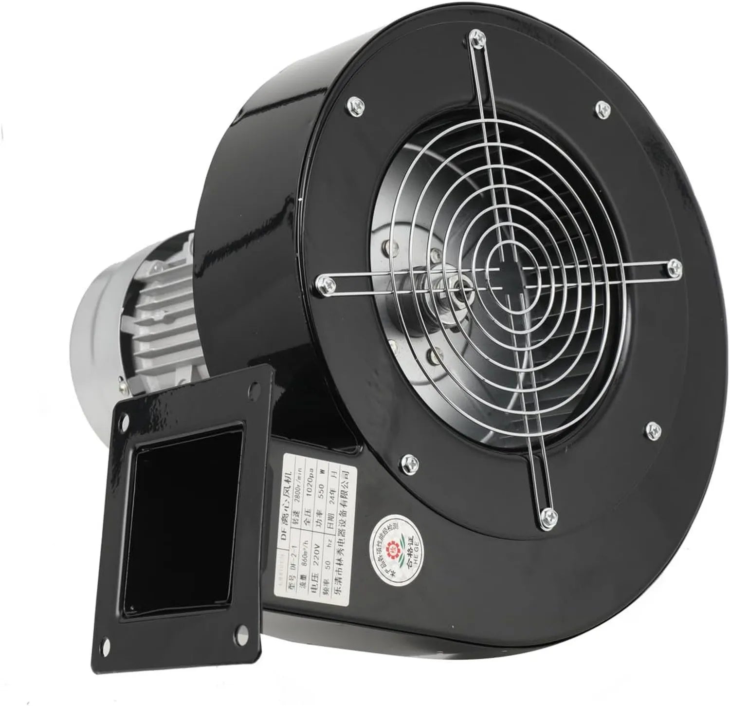 Industrie-Wandventilator 550W mit Geschwindigkeitskontrolle für Keller und Garage