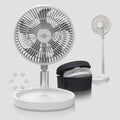 Leiser Akku-Standventilator H6 – 16000mAh, 37 Stunden Betriebszeit, klappbar und oszillierend mit Fernbedienung, kabellose Powerbank für Camping und Büro