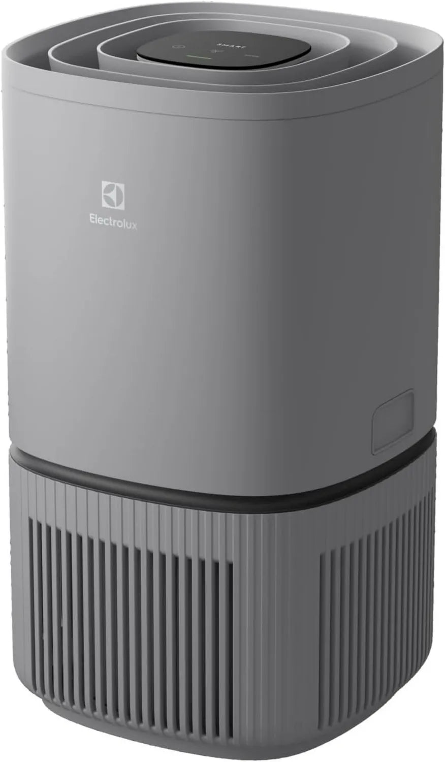 Electrolux Luftreiniger mit AirSurround und WLAN, 360° Zirkulation, 400 m³/h Kapazität, Filterwechselanzeige, Grau