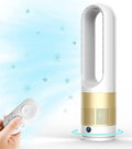 Leiser Turmventilator mit 80° Oszillation, LED-Anzeige und Fernbedienung, 40 W, 8 Stufen, 8-Stunden-Timer